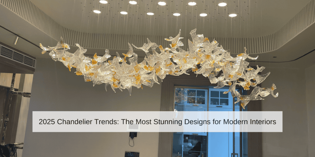 Modern chandelier